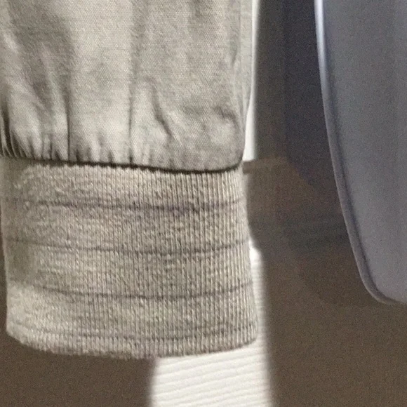 ⏰ Anthropology Tullette Khaki Bomber Jacket - Size S - Picture 5 of 12